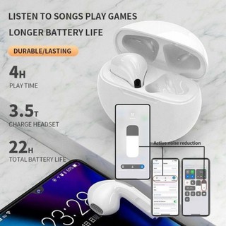 Tai nghe Bluetooth Pro 6 TWS không dây dùng cho Androi và Ios, True Wireless - Shop A88