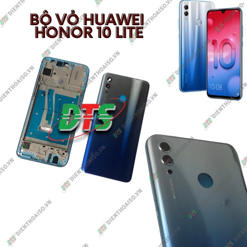 Vỏ bộ huawei honor 10 lite xanh chuyển sắc