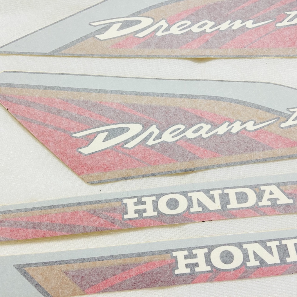 TEM RỜI DÁN FULL XE HONDA DREAM II ĐỜI ĐẦU 3 LỚP CAO CẤP - MÀU CÁNH GIÁN