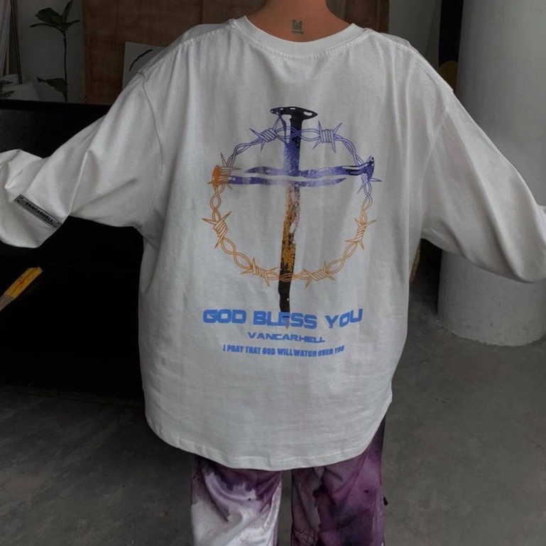 DECAO Áo pull vòng kẽm gai