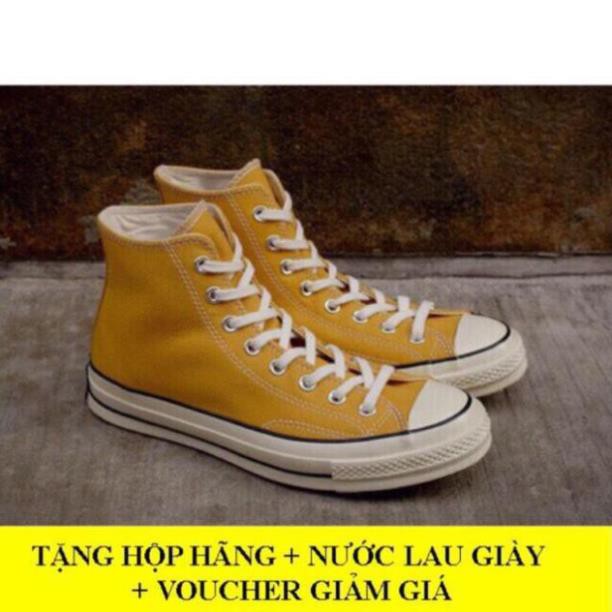 Giày vải VÀNG, ĐEN, TRẮNG, ĐỎ đủ màu có kèm hộp SIZE 35->43 B*&^ -vn11