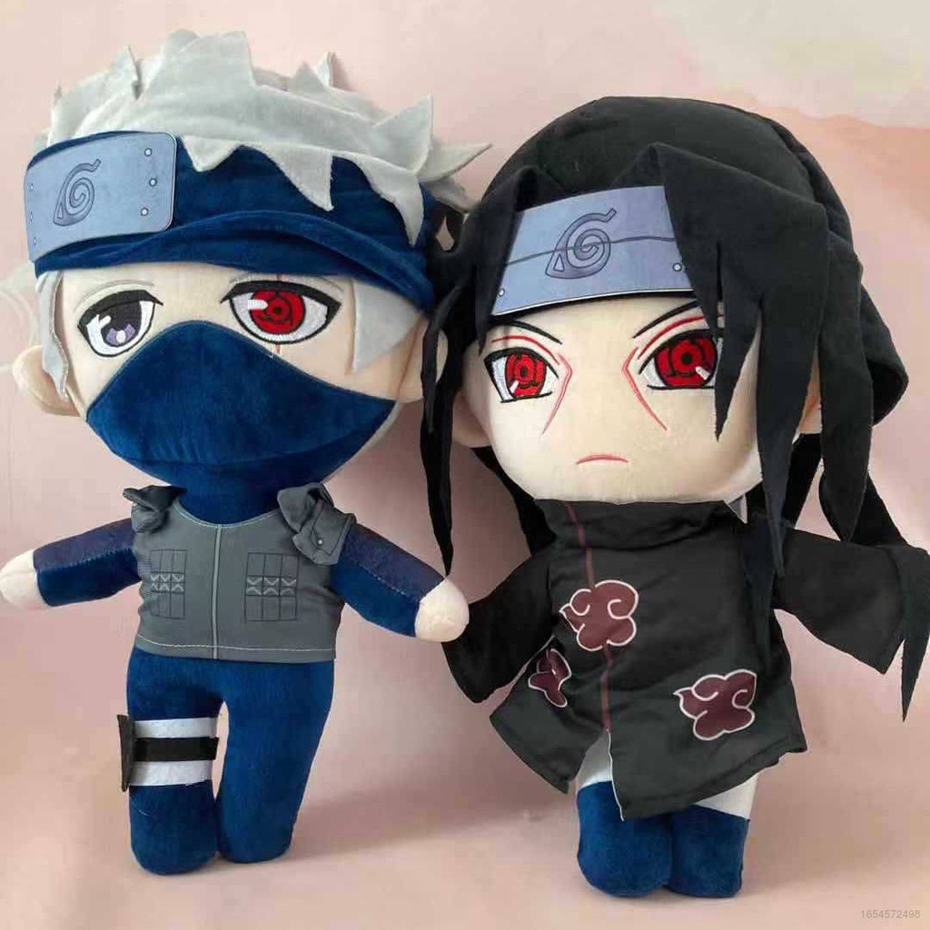 Búp Bê Nhồi Bông Hình Nhân Vật Anime Naruto Kakashi Uchiha Itachi Cỡ Lớn 50cm