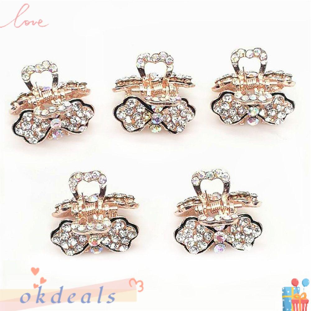 Kẹp Tóc Nhỏ Đính Kim Cương Giả