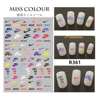 sticker dán móng logo, thương thiệu