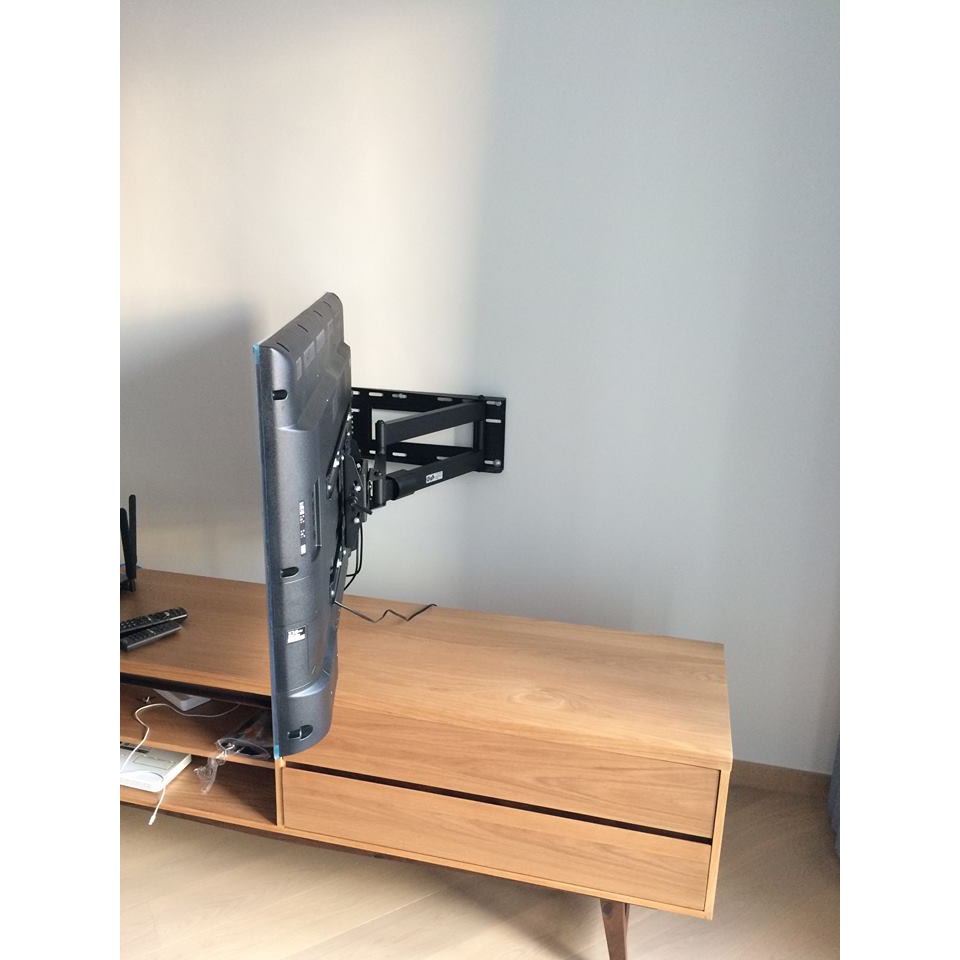 Giá treo tivi xoay vuông góc với tường NB-SP2 40-70 inch