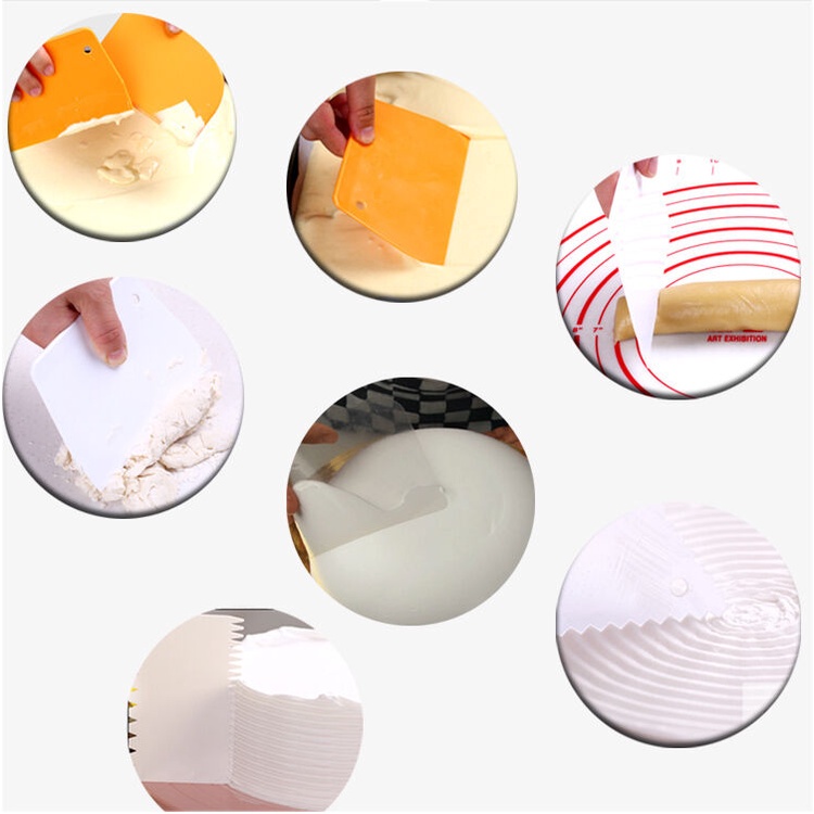 Dụng Cụ Cắt Bột Làm Bánh Hình Răng Cưa Bằng Nhựa Độc Đáo Tiện Dụng