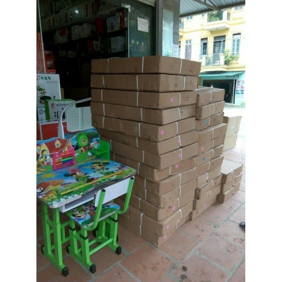 Bàn học sinh cho học sinh cấp 1 siêu đẹp mắt