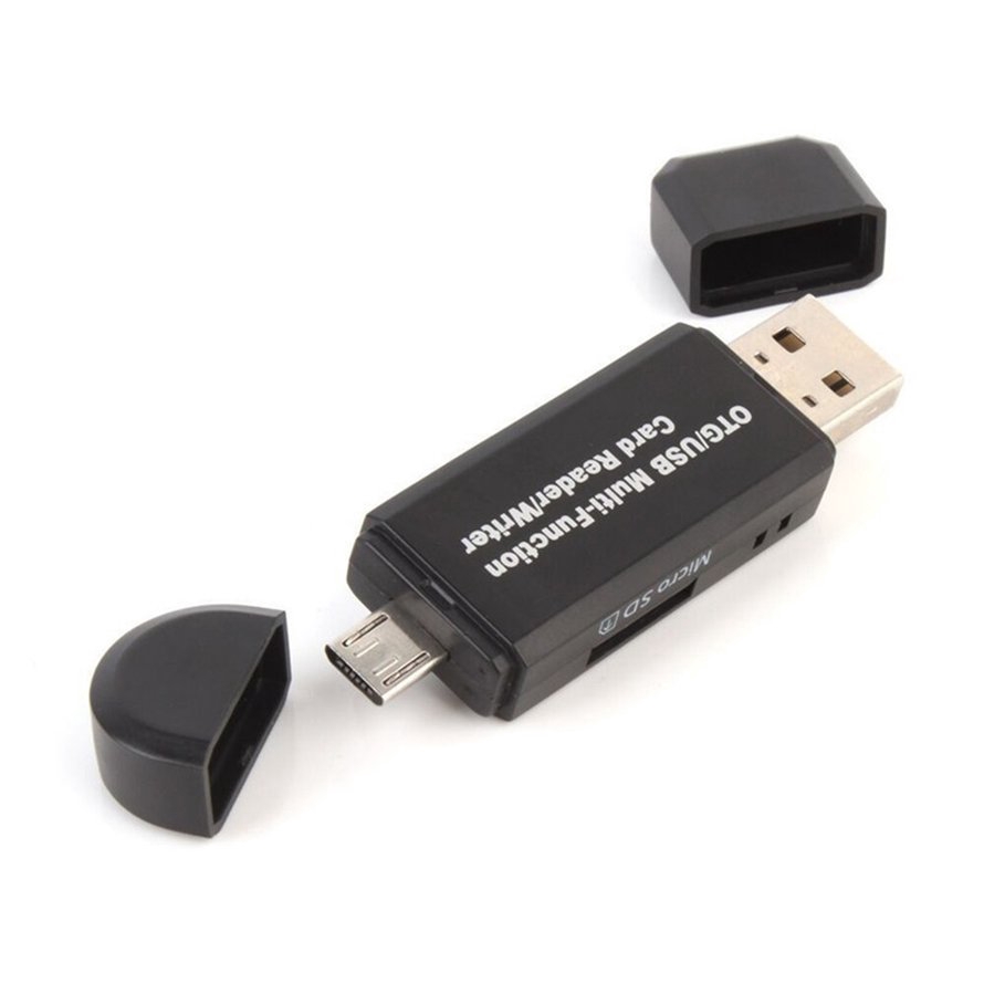 Usb Otg Tích Hợp Đầu Đọc Thẻ Nhớ Sd Micro-Sd