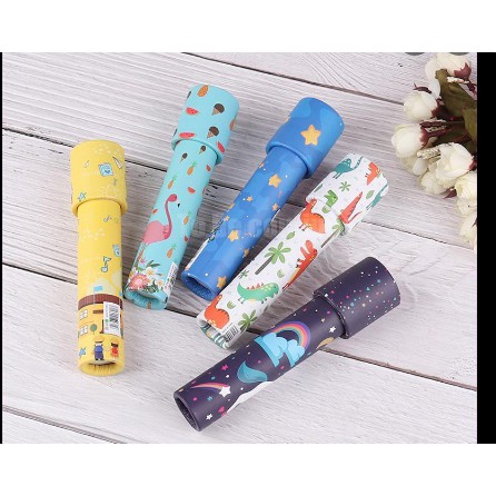Đồ chơi kính vạn hoa ma thuật cho bé - Kính vạn hoa lung linh nhiều màu sắc kích thích sáng tạo DUASHOP