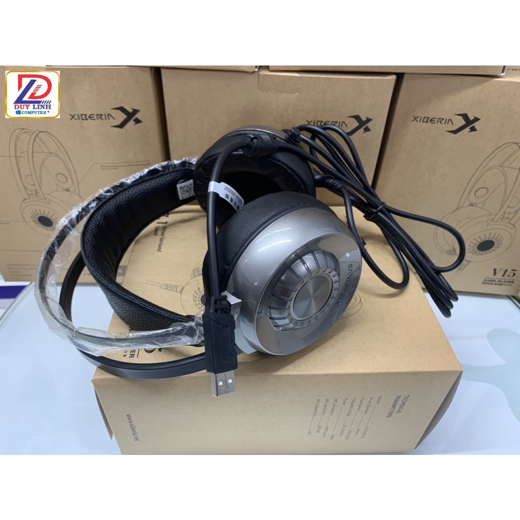 Tai Nghe New Xiberia V15 7.1 Surround Gaming Led