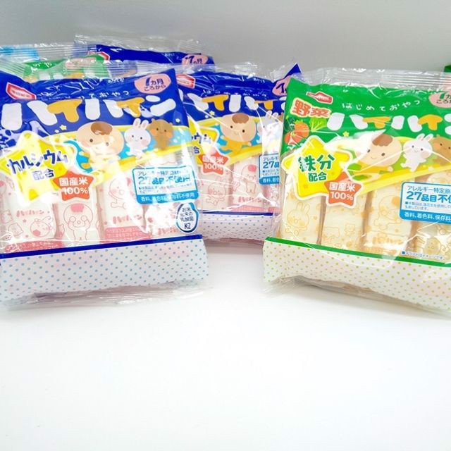 Bánh gạo ăn dặm Nhật Bản cho bé