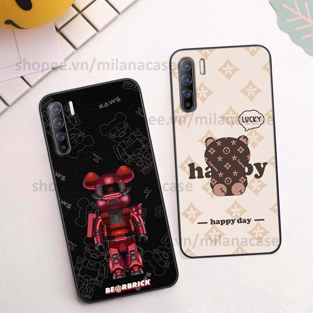 Ốp Oppo Reno3 / Reno3 Pro / Reno 3 gấu be@rBrick gấu Teddy Kaws siêu đẹp, phong cách, cá tính
