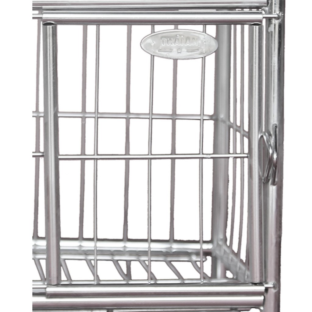 HN- Chuồng chó Inox  loại xịn  BH 12 tháng không gỉ sét có thể nuôi chó và nhốt mèo