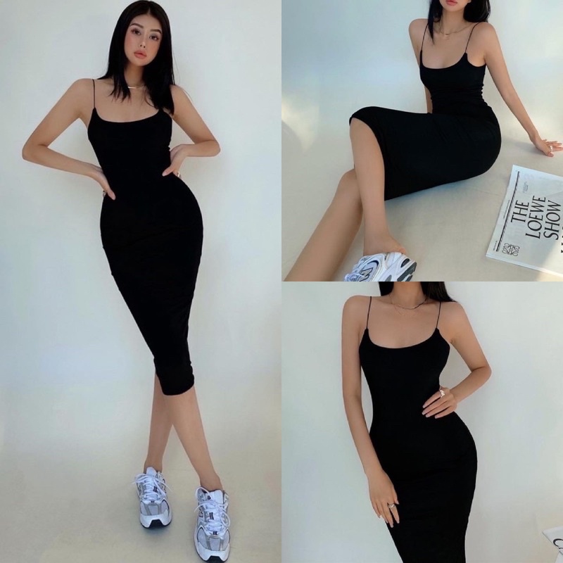 Order 15 ngày- Đầm hai dây body #916