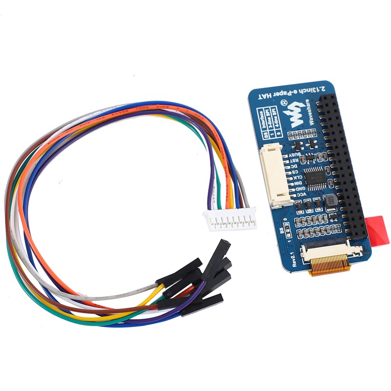 Nón E-Paper Hat 2.13inch250x122 Hiển Thị Màn Hình Màu Trắng / Đen Cho Raspberrypi 2b / 3b / Zero W | BigBuy360 - bigbuy360.vn