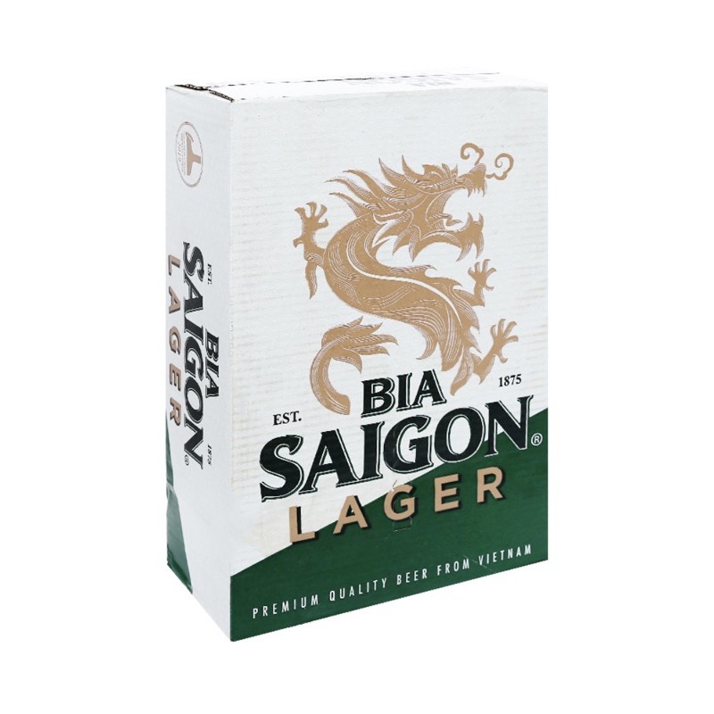Thùng bia Sài Gòn 24 lon 330ml