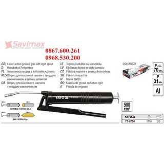 Áy bơm mỡ cầm tay yato yt-0700