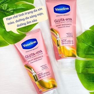 Serum dưỡng thể Vaseline Gluta Hya Dewy Radiance 10X 330ml - SHOP DIỆU HUYỀN