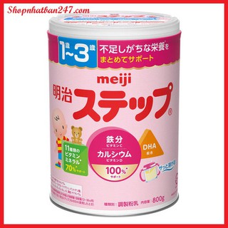 Sữa Meiji lon 1-3 (nội địa)