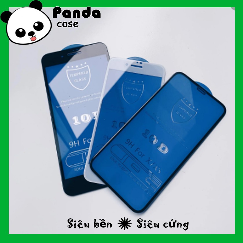 Kính cường lực iphone 10D full màn cho iphone 6-12Promax - 6/6plus/6s/6s plus/6/7/7plus/8/8plus/x/xs/xs max/11/11Promax