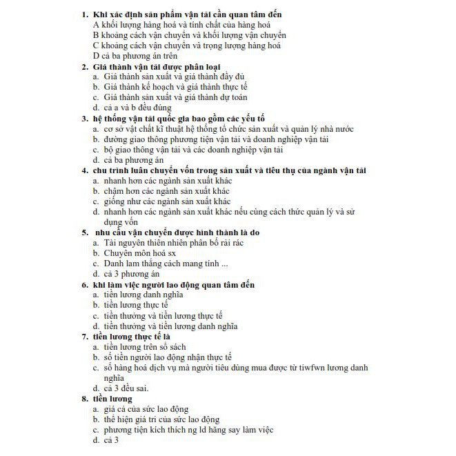 [Mã 151LSSALE giảm 10k đơn 50k] Kinh Tế Vận Tải | BigBuy360 - bigbuy360.vn