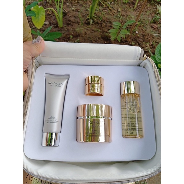 Set Bộ Dưỡng Da Estee Lauder Re Nutriv 4 món- kèm túi sách