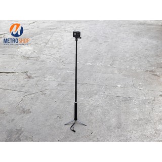 Gậy Carbon GoPro kèm chân Telesin chính hãng