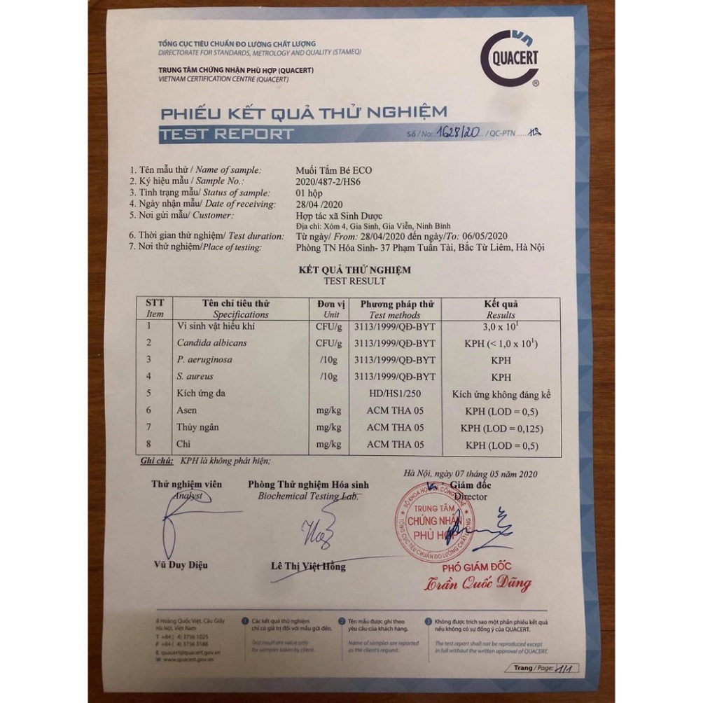 Muối tắm bé Eco Sinh Dược 400g