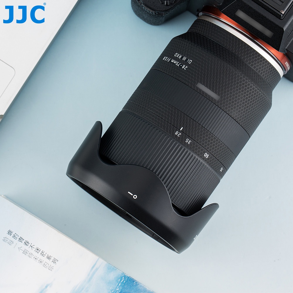 JJC LH-HA036 Loa Che Nắng Máy Ảnh Thay Thế HA036 cho Ống Kính Tamron A036 B070, Ống kính Tamron 28-75mm F2.8 Di III RXD và Ống Kính Tamron 17-70mm F2.8 Di III-A VC RXD, Thay Thế Loa Che Nắng Ống Kính Tamron HA036