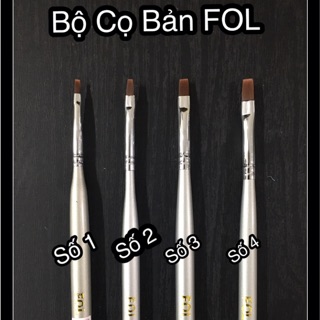 CỌ BẢN FOL -giá tốt k khi mua 2 cây)( cọ bản Ngang vẽ hoa 3D)