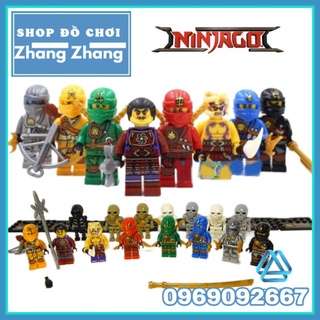 Đồ chơi Xếp hình KAI - JAY - COLE - ZANE - Lloyd - WU - NYA - Morro Minifigures SY282