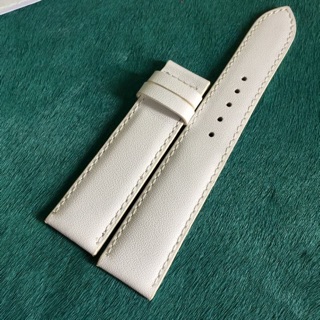 Dây đồng hồ da bò màu trắng ( size 10-20mm)