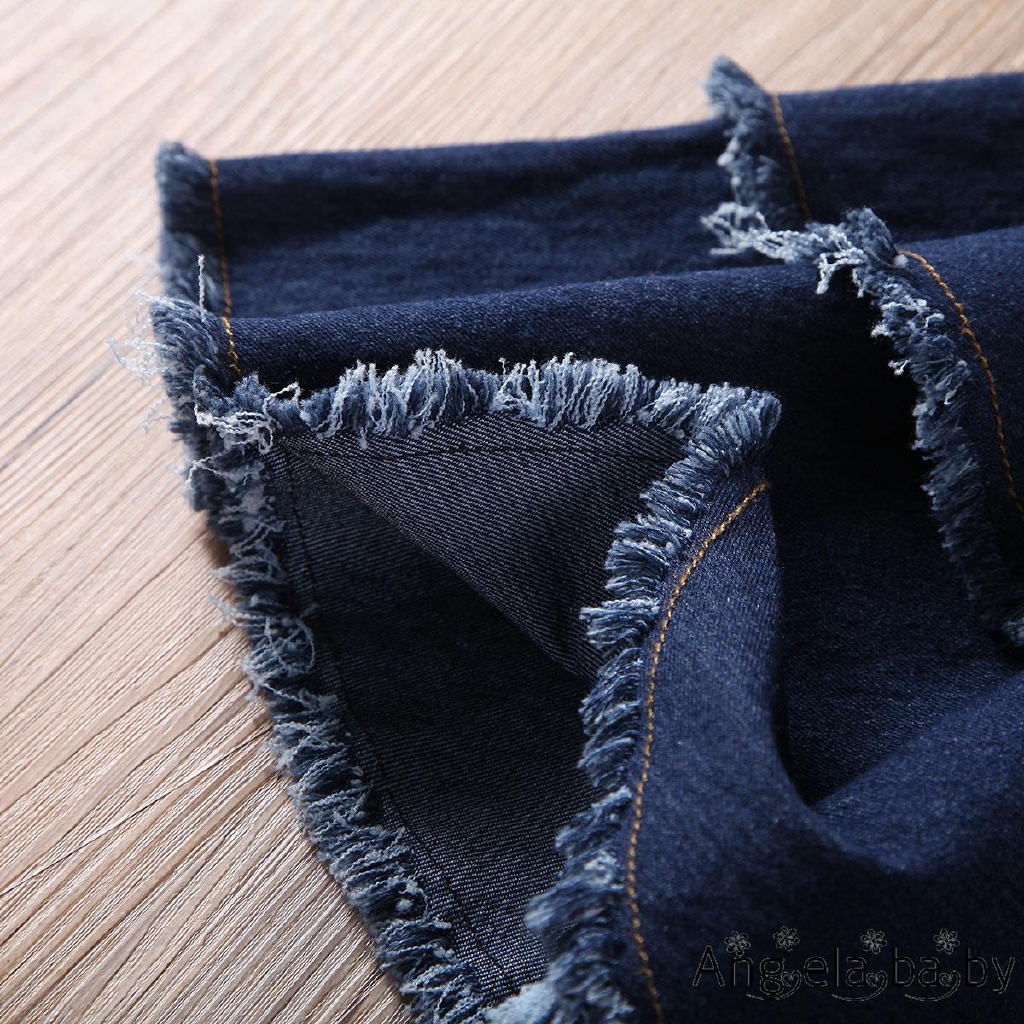 Quần Jeans Dài Ống Loe Cho Bé Gái (2-7 Tuổi)