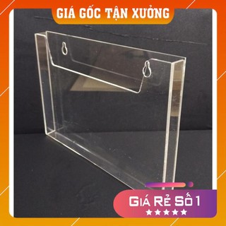 [Mica Việt Nam] Kệ mica treo tường A4 trong suốt