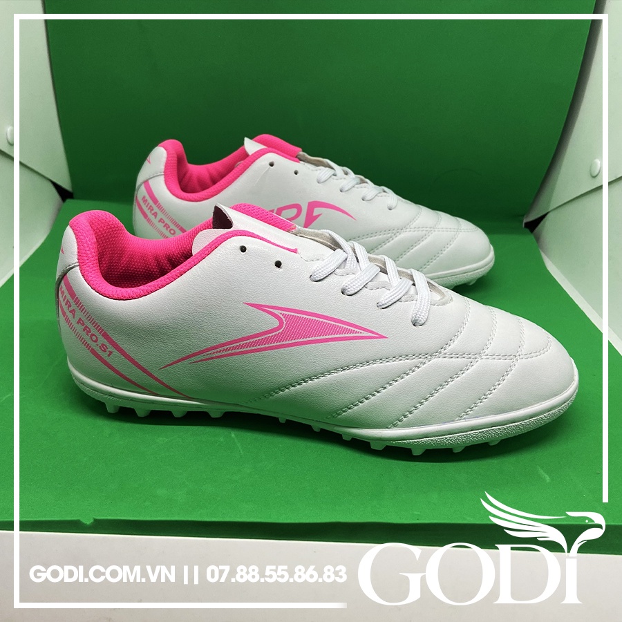 Giày bóng đá màu trắng - Giày đá bóng nam chất lượng cao - Godi Sport