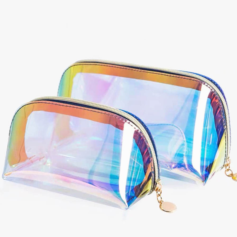 [Hàng mới về] Túi Đựng Mỹ Phẩm Đa Năng Có Khóa Kéo Tiện Dụng Khi Đi Du Lịch