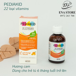Bộ sản phẩm PEDIAKID cho bé