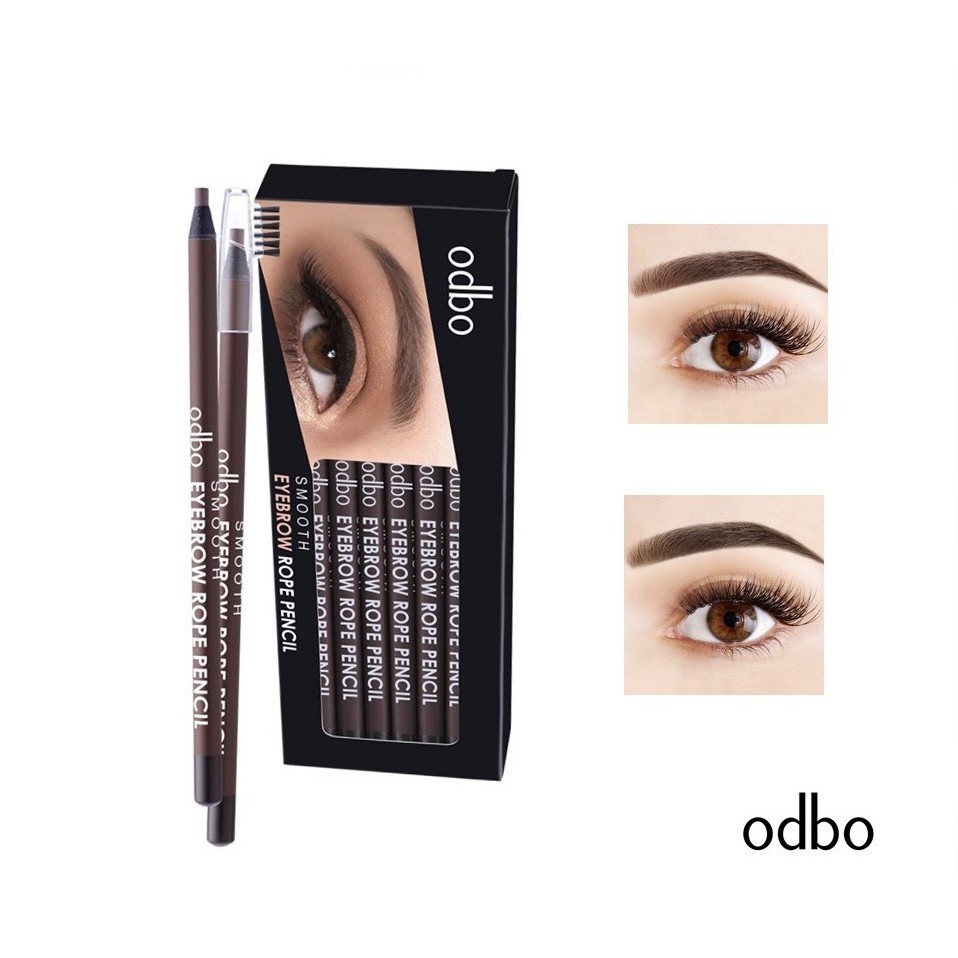 Chì kẻ chân mày Odbo Smooth Eyebrow Rope Pencil OD750