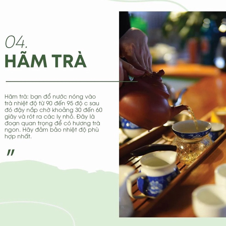 Trà Oolong Kim Tuyên Phước Lạc, thanh lọc gan, giải độc cơ thể gói 250g