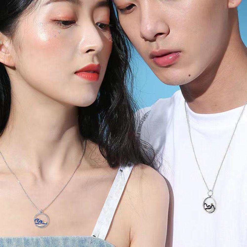 Vòng cổ Mặt Rỗng Phong Cách Punk Thời Trang Cho Cặp Đôi