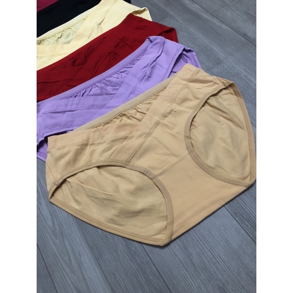 Quần lót cạp chéo thun cotton combo 5 cái