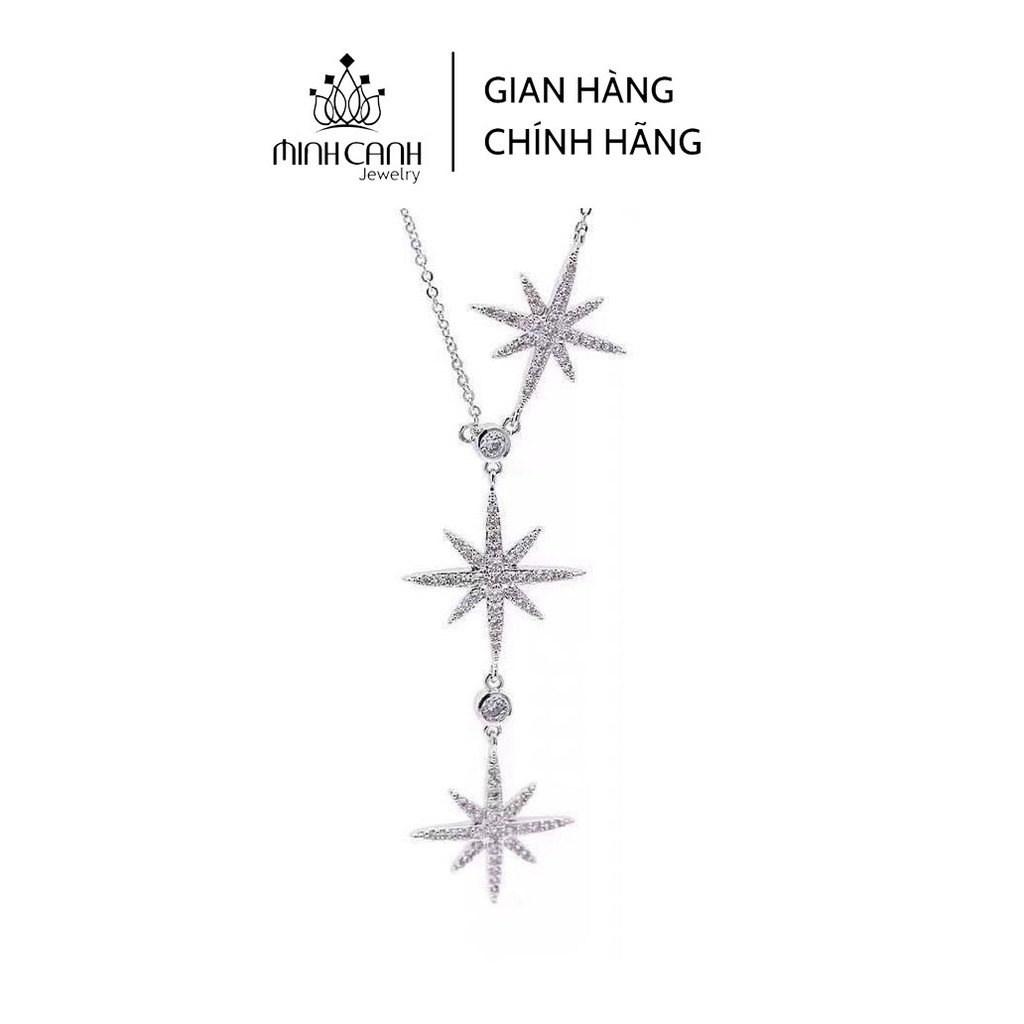 Dây Chuyền Bạc 3 Bông Tuyết - Minh Canh Jewelry