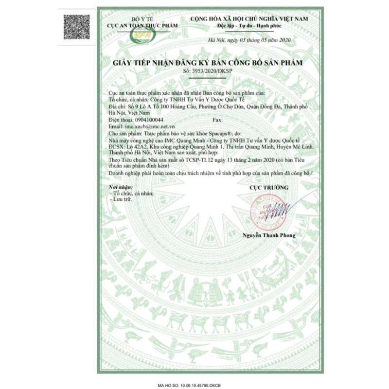 Spacaps hỗ trợ sinh lý nữ ⚡ Chính hãng ⚡ Hộp 30 viên Giảm khô hạn, tăng dịch tiết, nội tiết tố từ mầm đậu nành