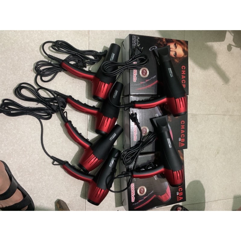 Sấy tóc tiệm/salon Sấy tóc CHACBA 8800 công suất 5000w 2 chiều nóng lạnh
