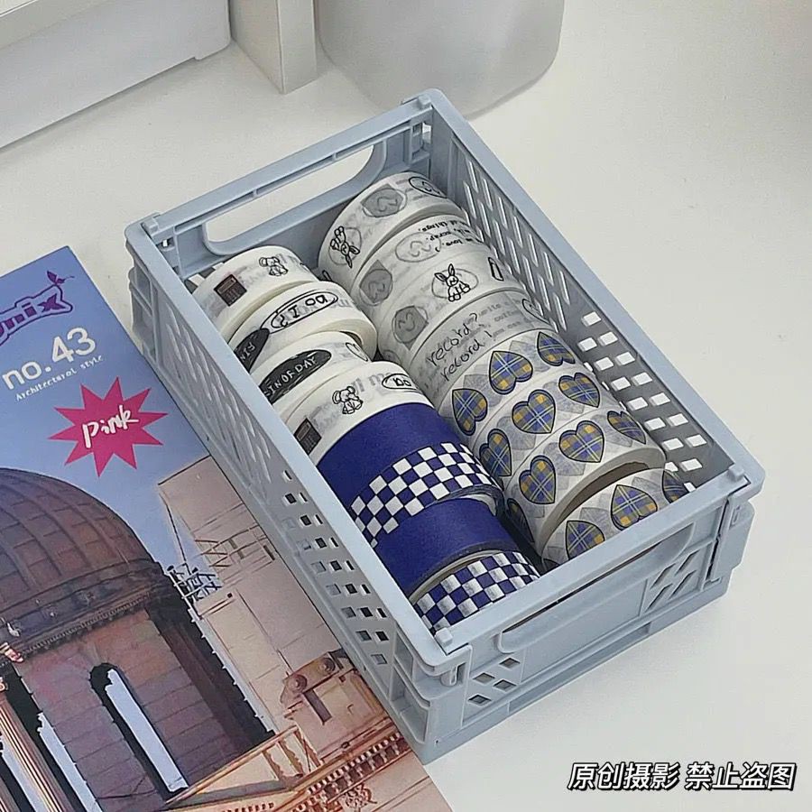 Cuộn băng keo dán trang trí sổ tay họa tiết dễ thương 5m