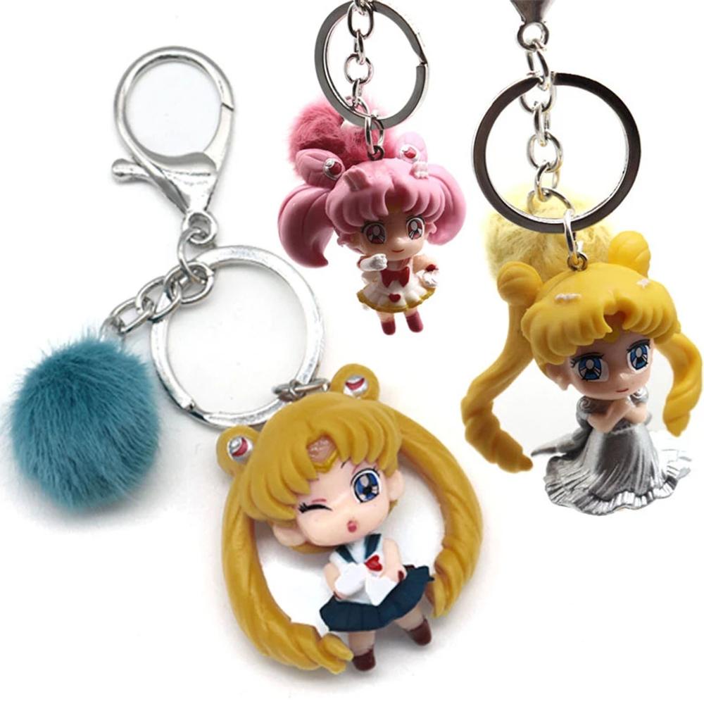 Móc Khóa Hình Thủy Thủ Mặt Trăng Tsukino Usagi REBUY1 Sailor Moon