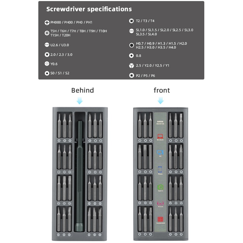 Bộ Tua Vít Sửa Chữa Bỏ Túi Siêu Bền Tiện Dụng