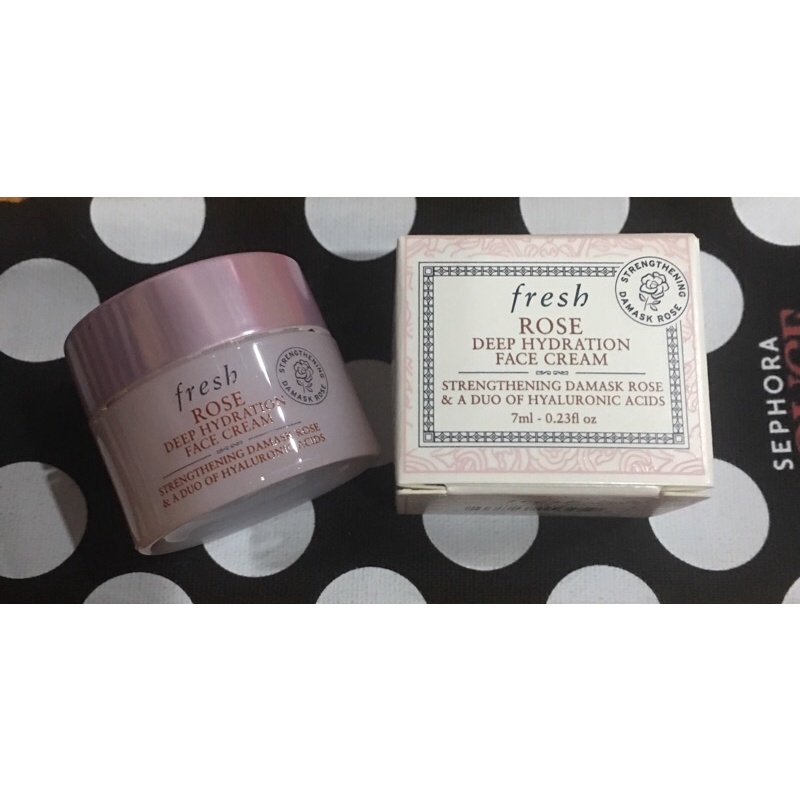 Kem Dưỡng Ẩm Fresh Rose Deep Hydration Face cream