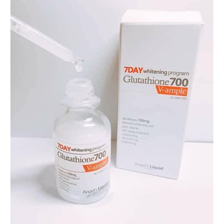 Serum Trắng Da 7Day Whitening Program Glutathione 700 V-Ample