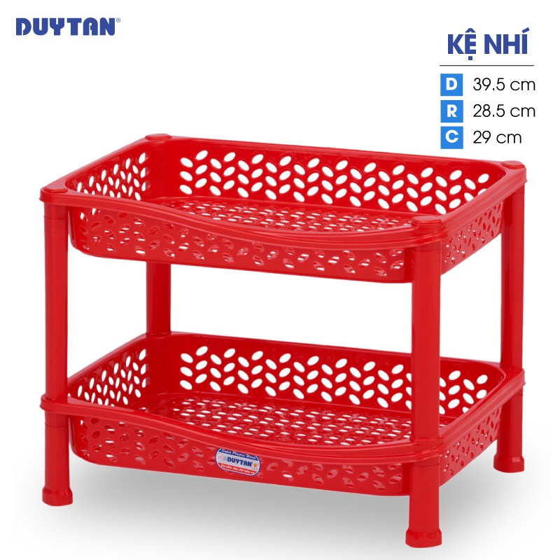 Kệ Nhựa Duy Tân size nhỏ loại 2 ngăn - No.K626/2